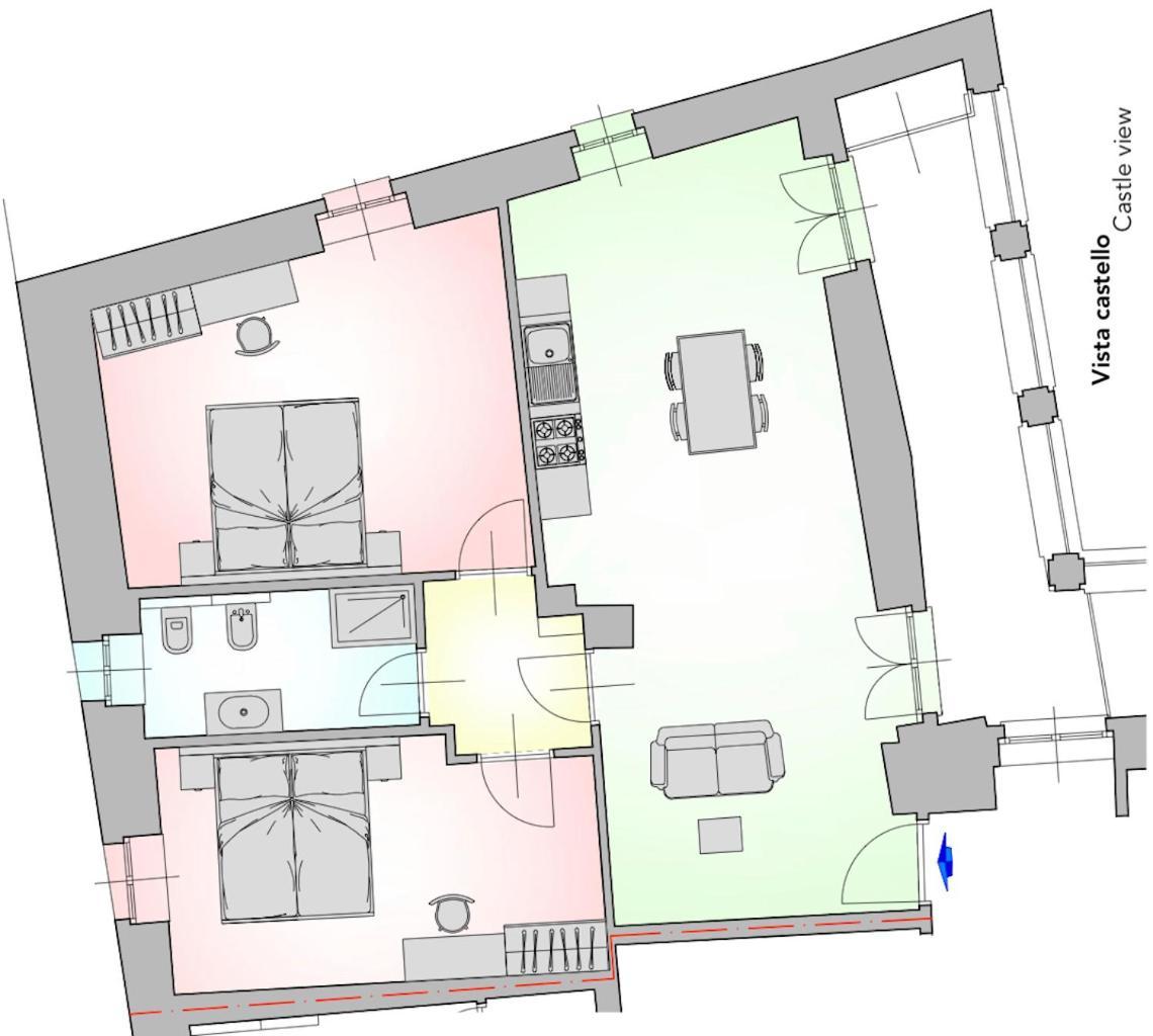 Le Torri - Castiglione Falletto Zimmer foto