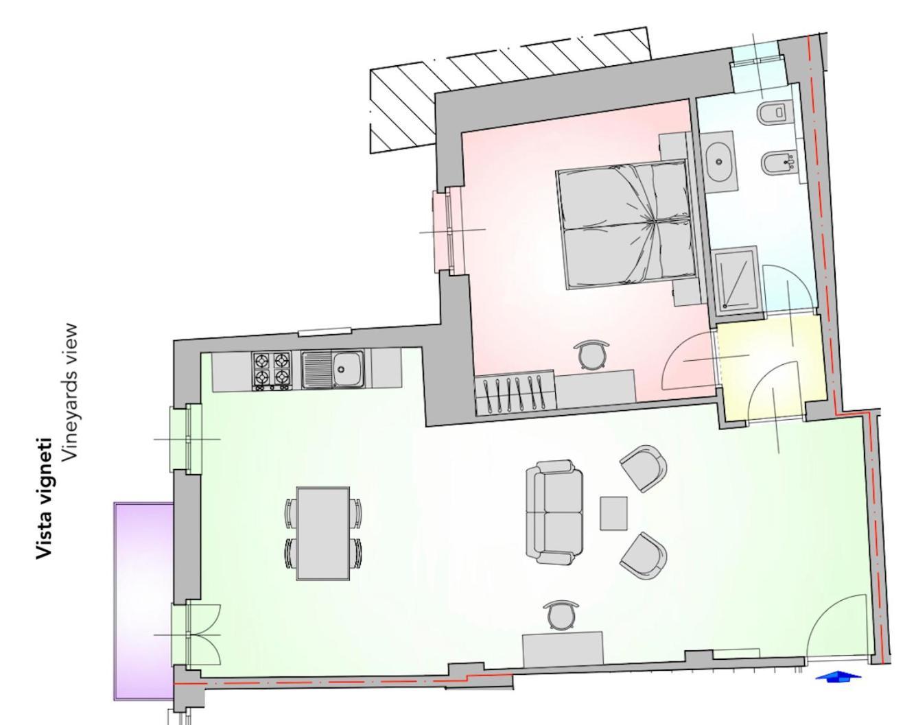 Le Torri - Castiglione Falletto Zimmer foto